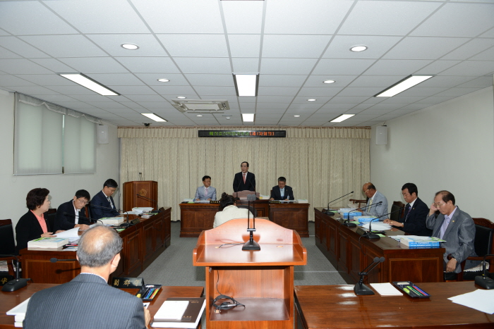 제209회 옥천군의회 제1차정례회