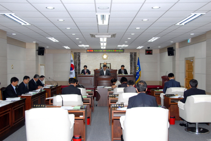 제190회 옥천군의회 제1차정례회