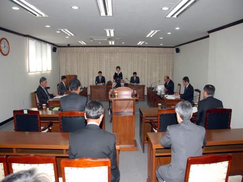 제177회 옥천군의회 임시회