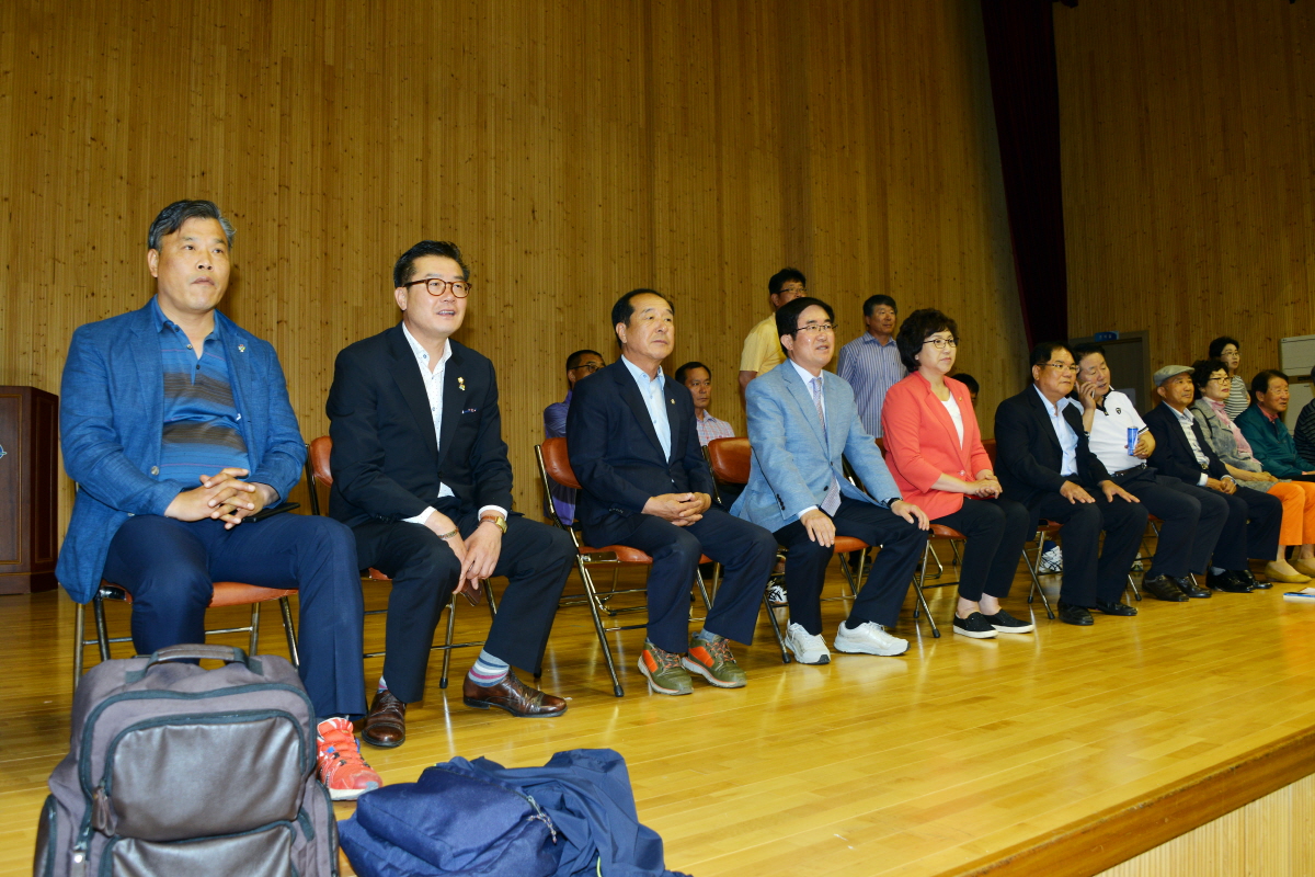 충북도민체육대회 선수단 격려