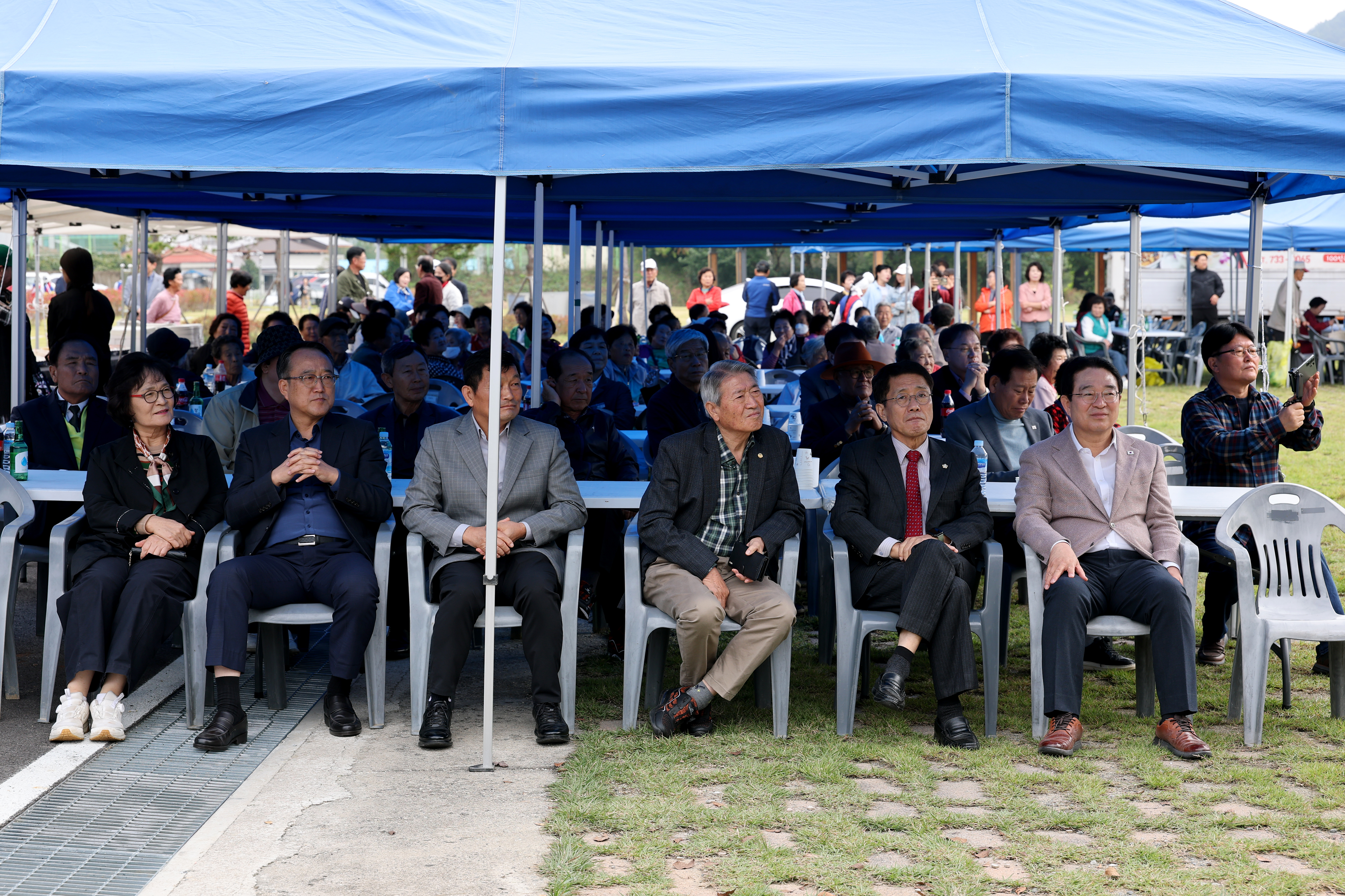 안내면 안내사랑 봉사회 주관 경로잔치
