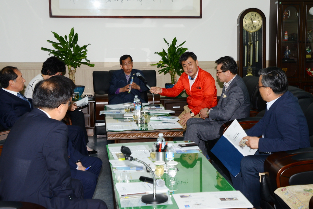 충청북도 남부출장소 간담회