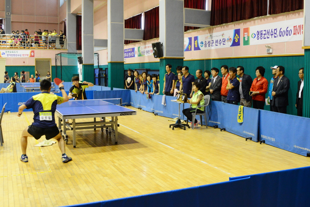 충북도민 체육대회 선수단 격려