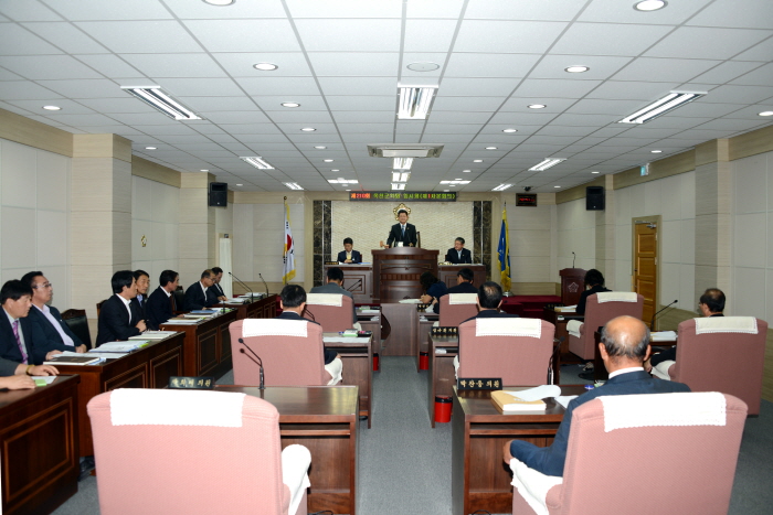 제210회 옥천군의회 임시회