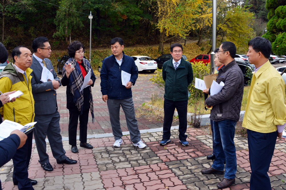 옥천군 주요 사업장 현지 답사