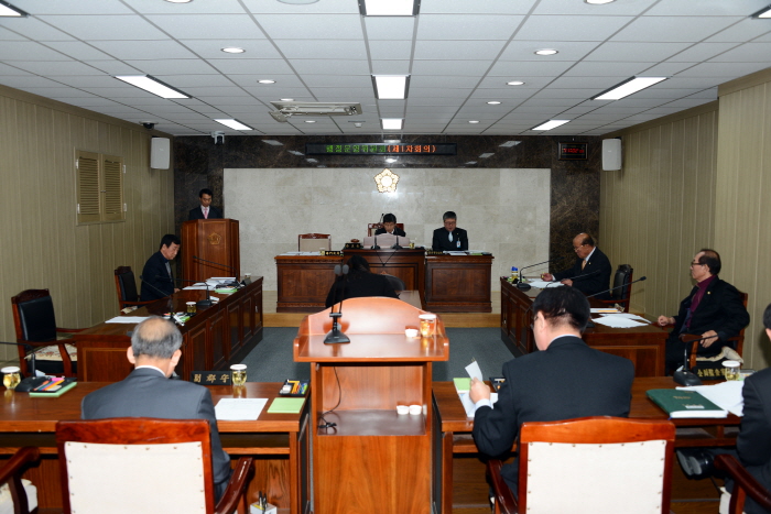 제223회 옥천군의회 임시회