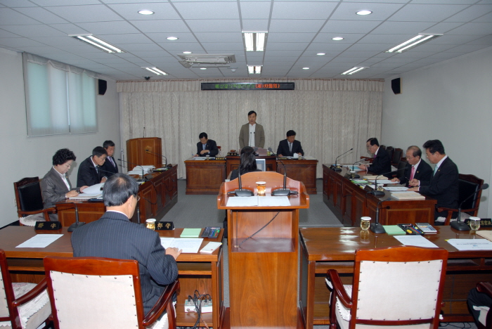 제201회 옥천군의회 임시회