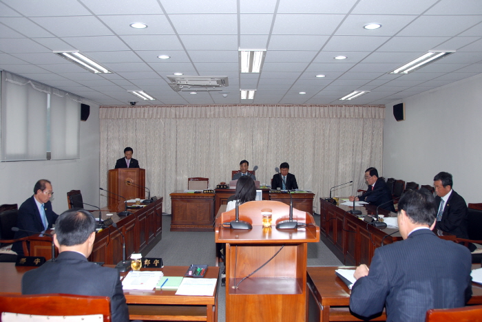 제197회 옥천군의회 임시회