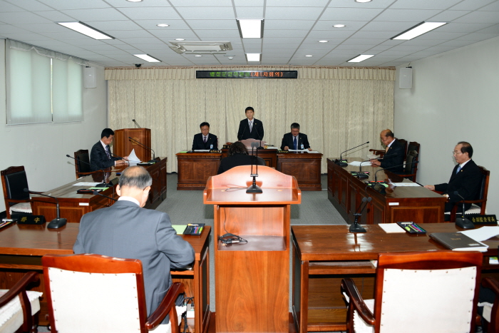 제212회 옥천군의회 임시회