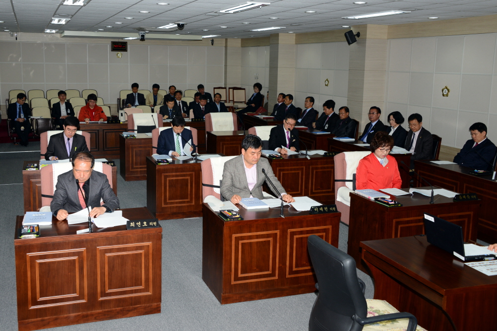 제233회 옥천군의회 임시회