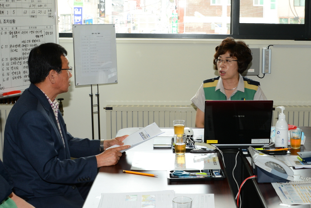 메르스 대응관련 보건소 격려 방문