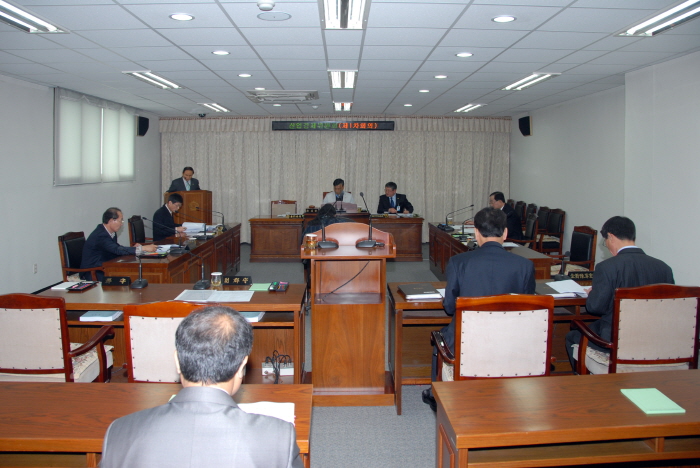 제206회 옥천군의회 임시회