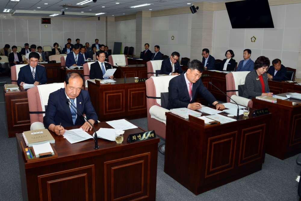 제241회 옥천군의회 임시회