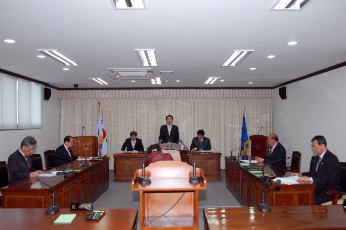 제186회 옥천군의회 임시회