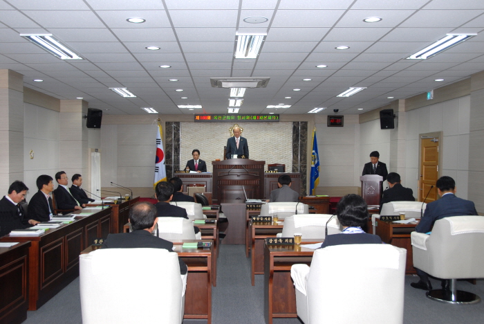 제188회 옥천군의회 임시회