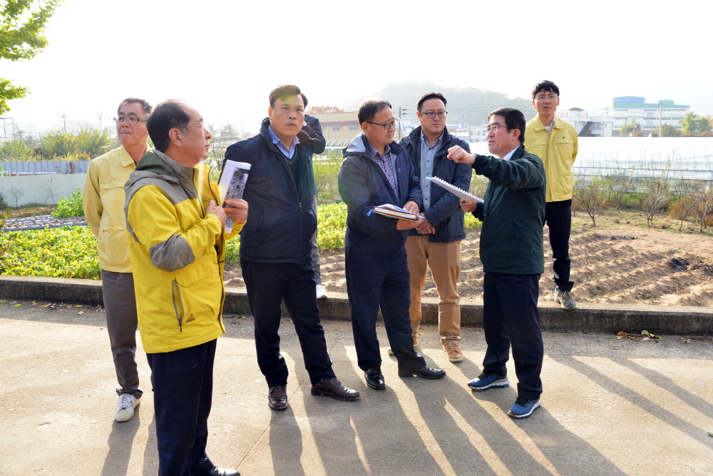 옥천군 주요 사업장 현지 답사