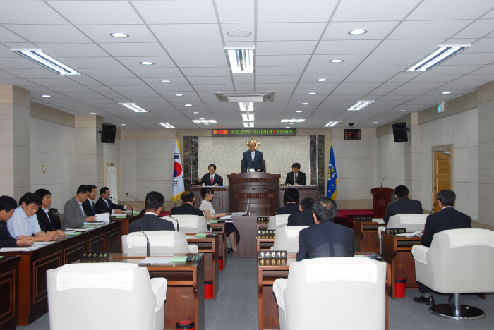 제189회 옥천군의회 임시회