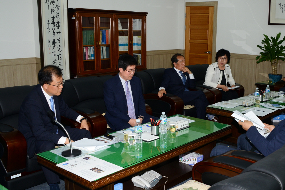 충청북도 남부출장소 간담회