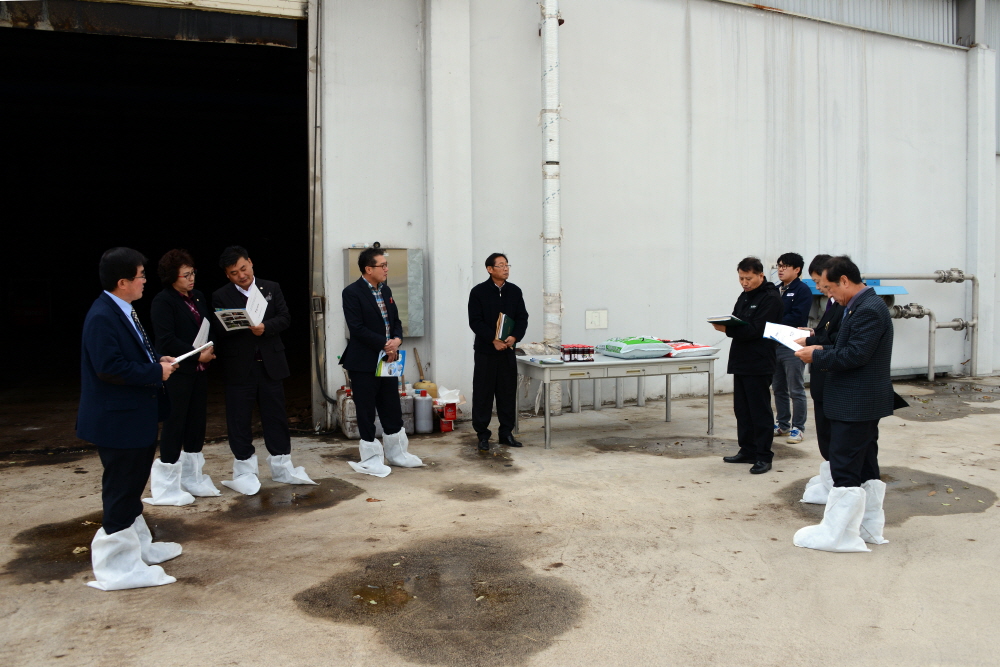 군정 주요 시설 확인