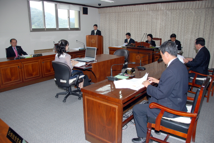 제190회 옥천군의회 제1차정례회