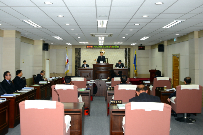 제214회 옥천군의회 임시회