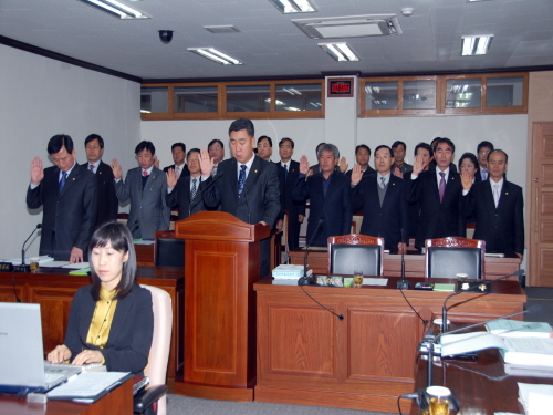 제183회 옥천군의회 제2차정례회-행정사무감사특별위원회('09.11.26-12.2)