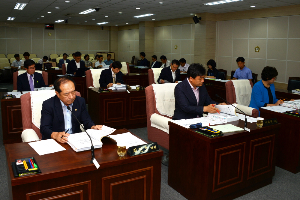 제227회 옥천군의회 임시회