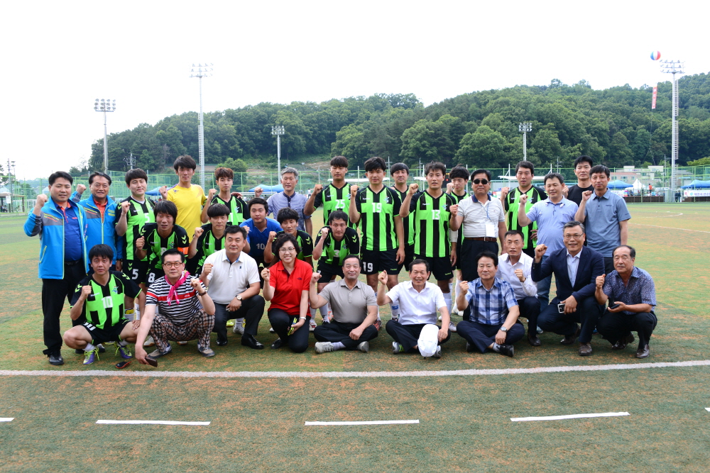 충북도민 체육대회 선수단 격려