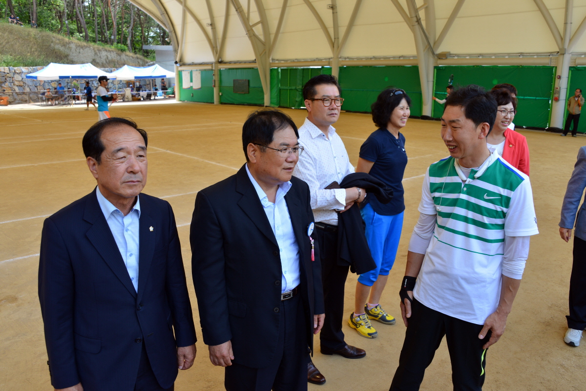 충북도민체육대회 선수단 격려