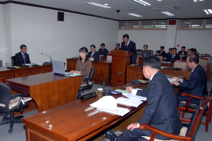 제195회 옥천군의회 임시회