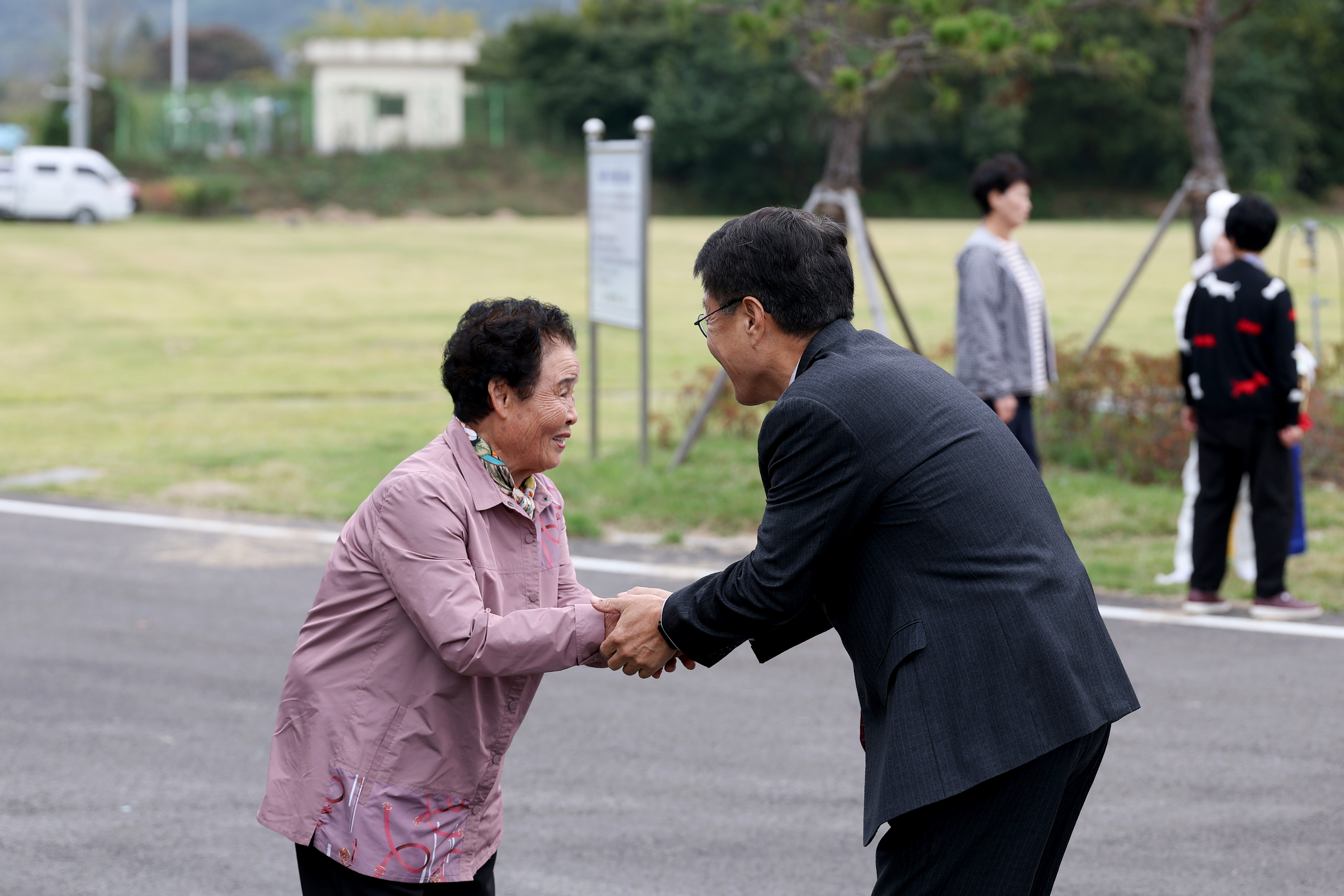 안내면 안내사랑 봉사회 주관 경로잔치