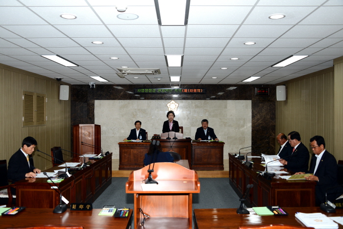 제216회 옥천군의회 임시회