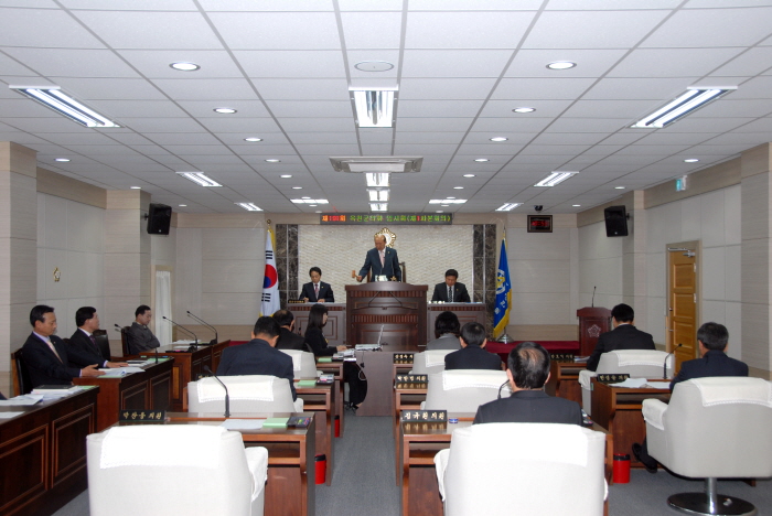 제191회 옥천군의회 임시회