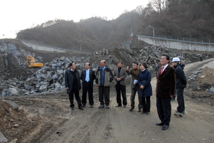 2009년 행정사무감사 현지확인