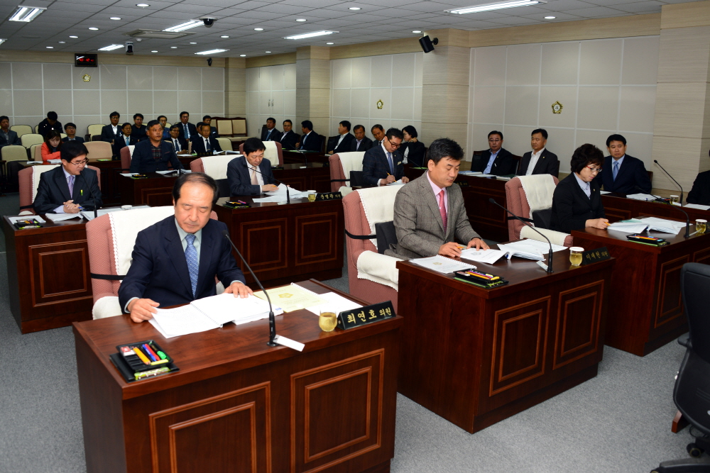 제229회 옥천군의회 임시회