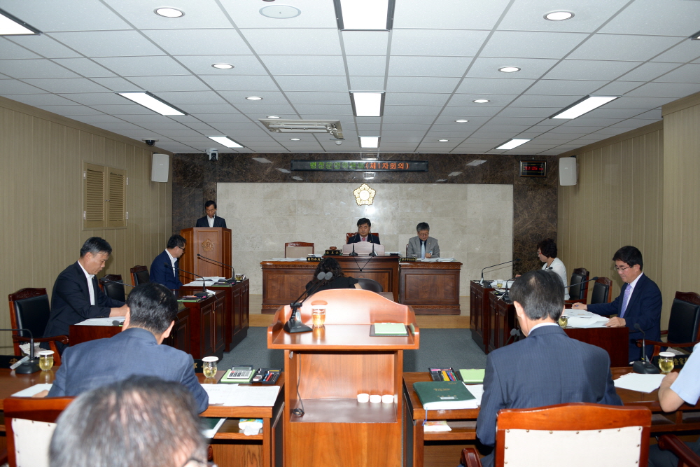 제227회 옥천군의회 임시회