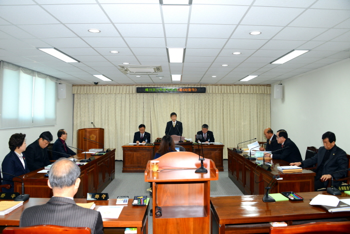 제213회 옥천군의회 제2차정례회