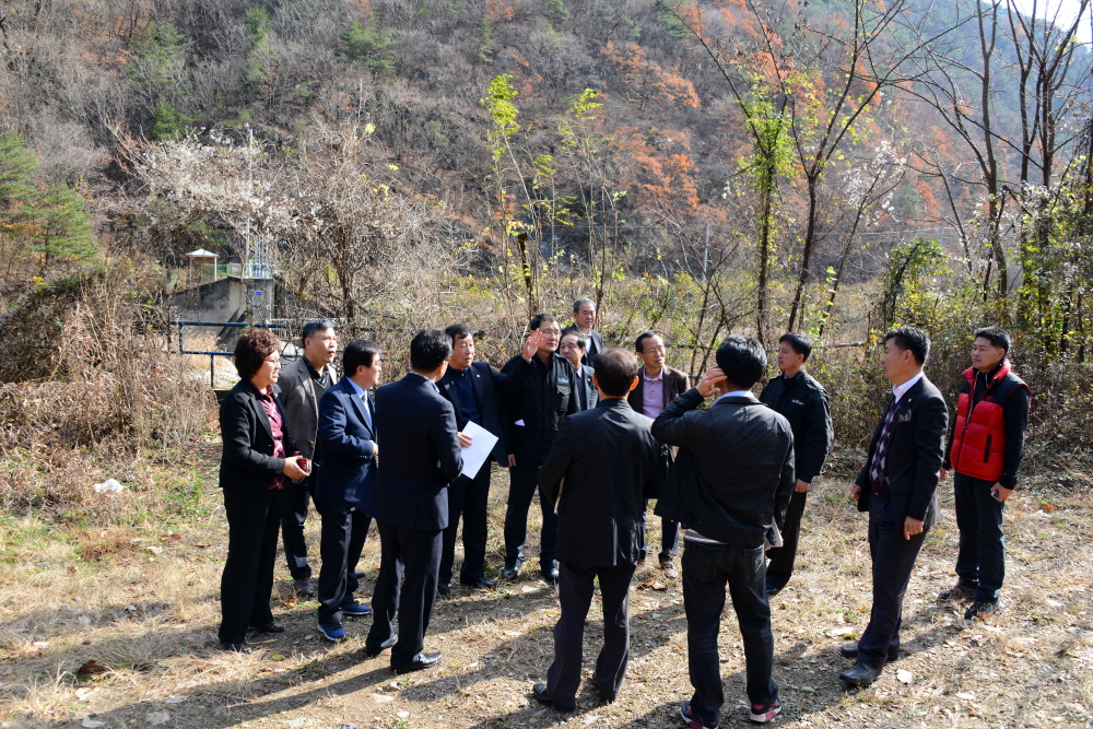 군정 주요 시설 확인