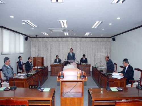 제180회 옥천군의회 제1차정례회