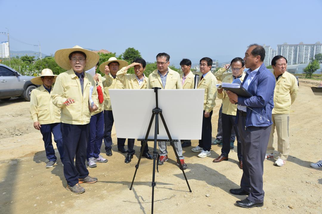 2019년도 사업장점검 현지 확인-장야 .서대간 도시계획도로 개설공사