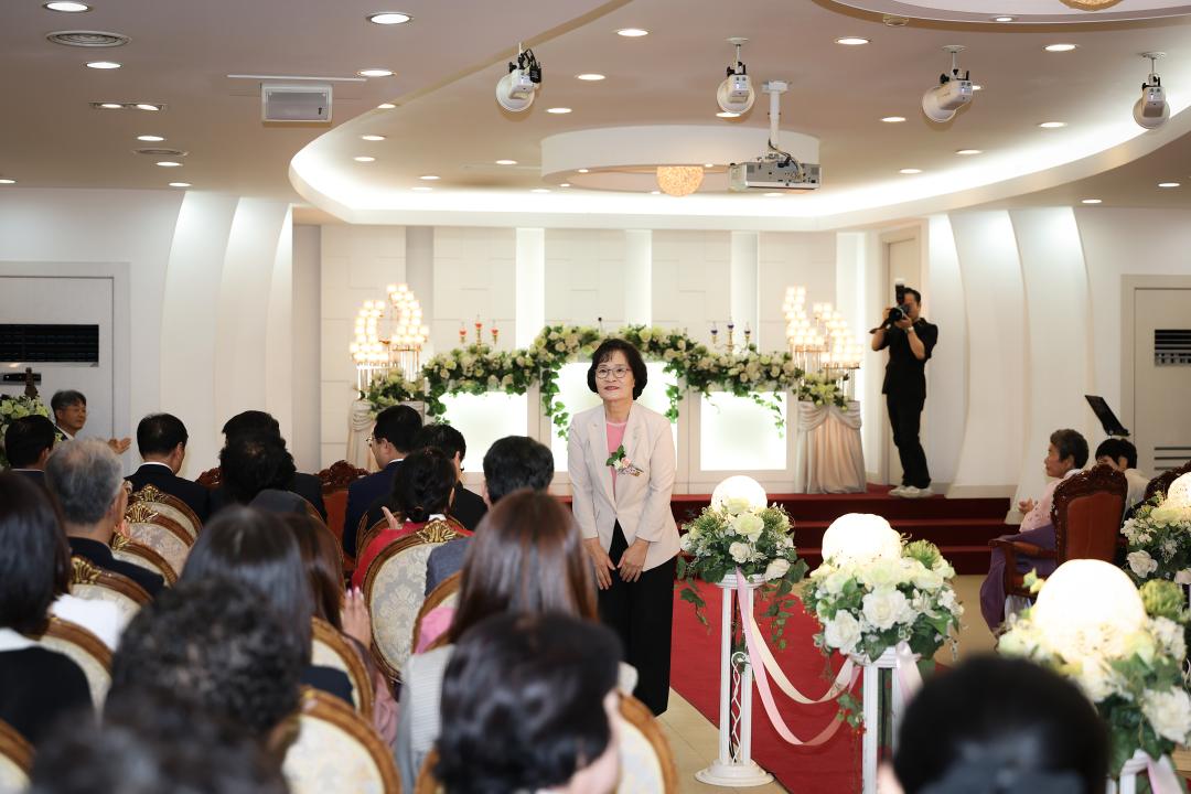 농가주부모임옥천군연합회 농촌여성 합동결혼식