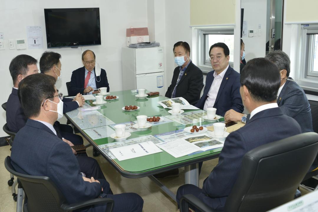 충청북도 도의회 남부출장소 방문