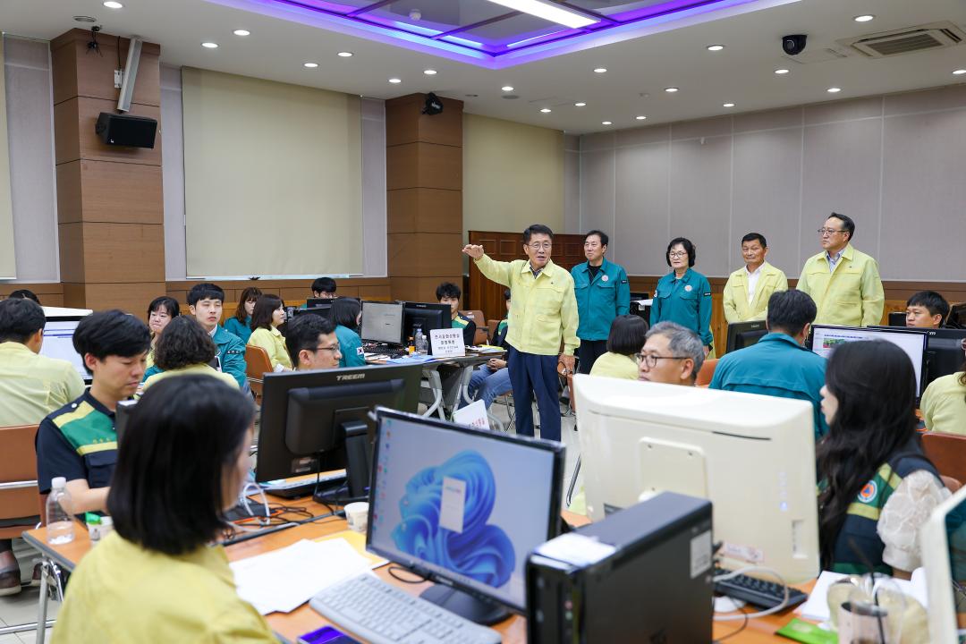 2025년 을지연습 참가자 격려 방문(군청 대회의실)