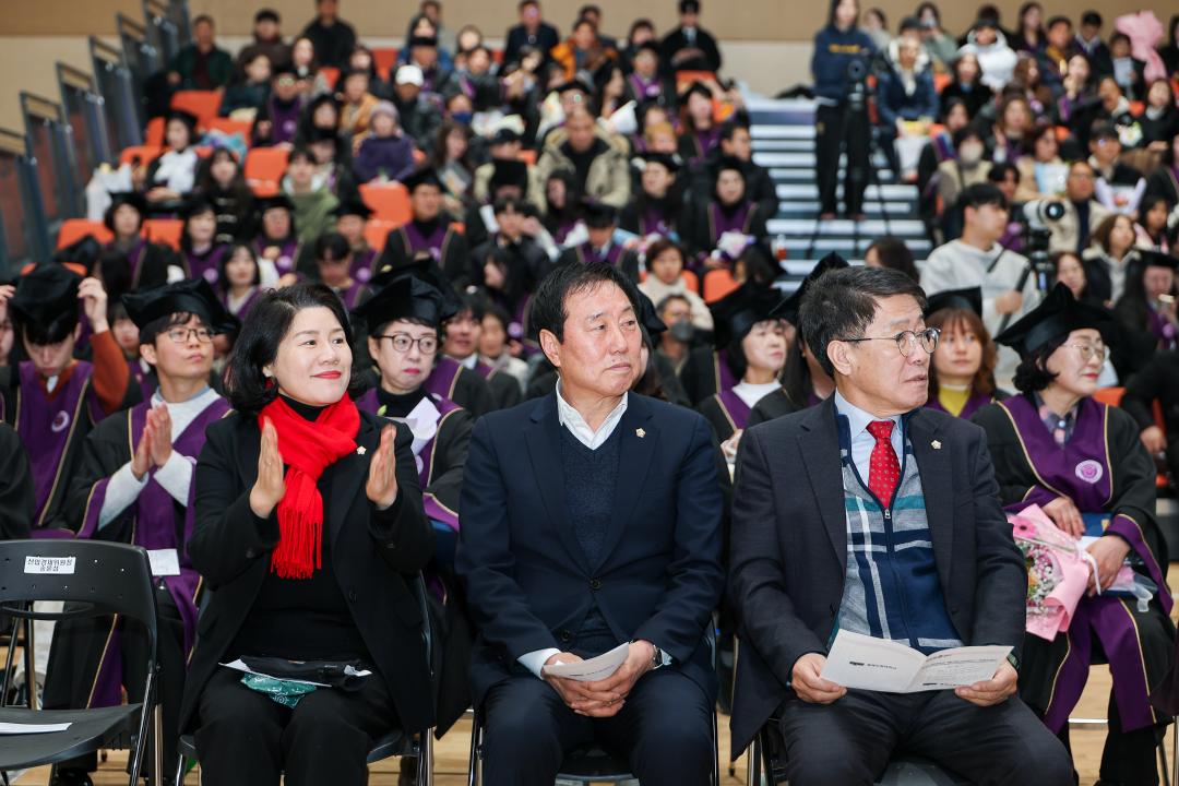 2026-2.10- 충북도립대학교 제27회 학위수여식 개최