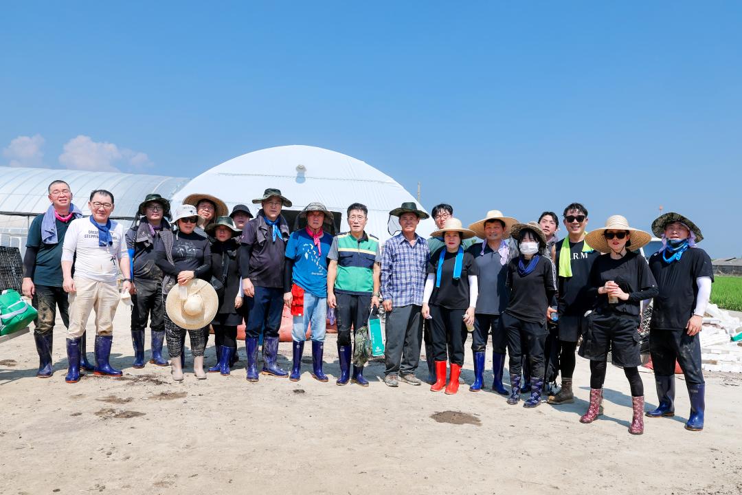 옥천군의회 예산군 수해복구 봉사활동