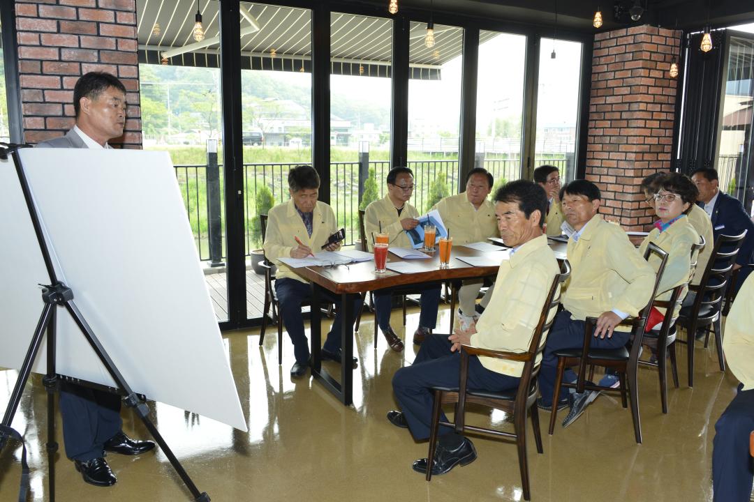 2019년도 사업장점검 현지 확인-옥천푸드 직매장 조성사업