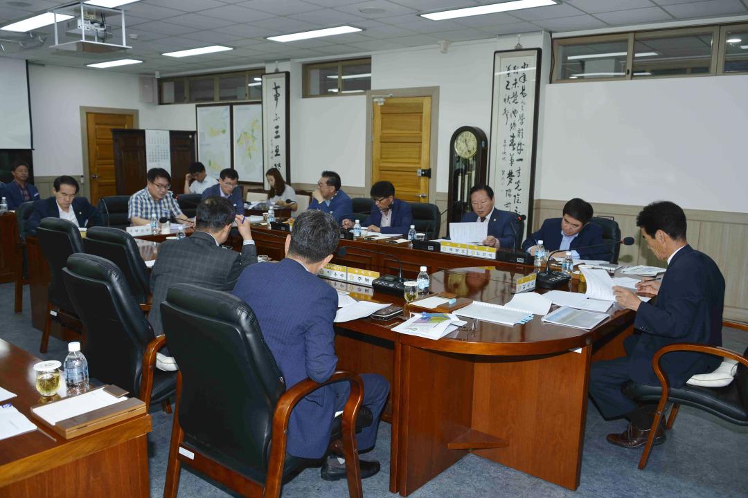 의원정례간담회-주민복지과,상하수도사업소,평생학습원