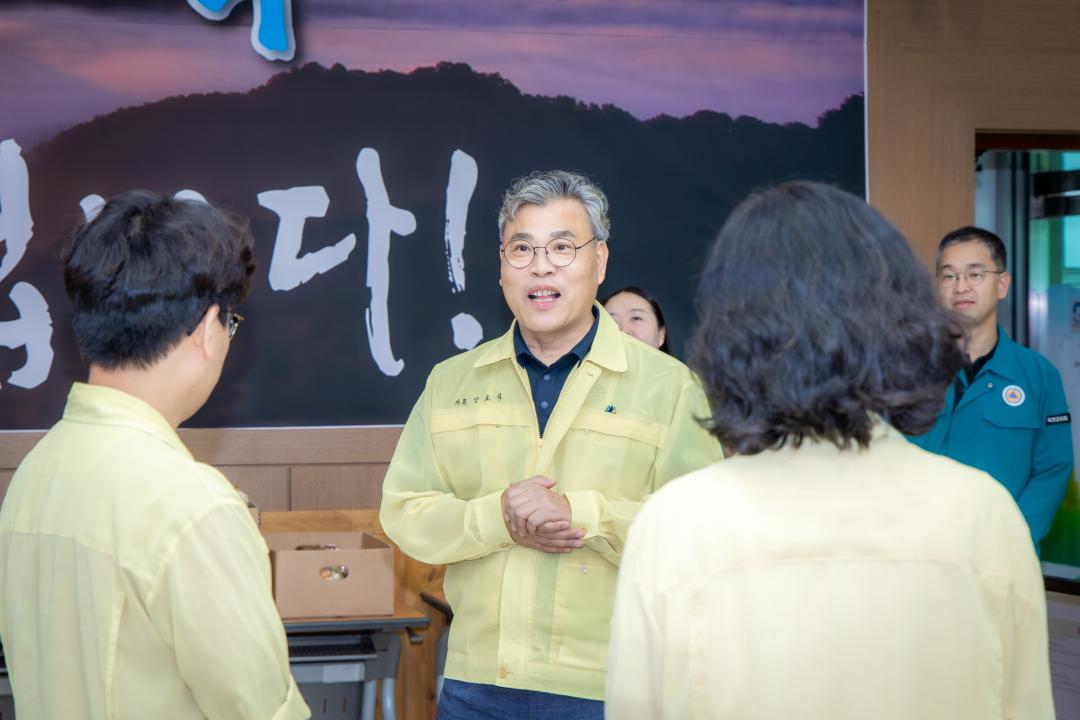 2026.8.19- 2026년 을지연습(8.18.~8.21.) 직원 격려 방문(대회의실)