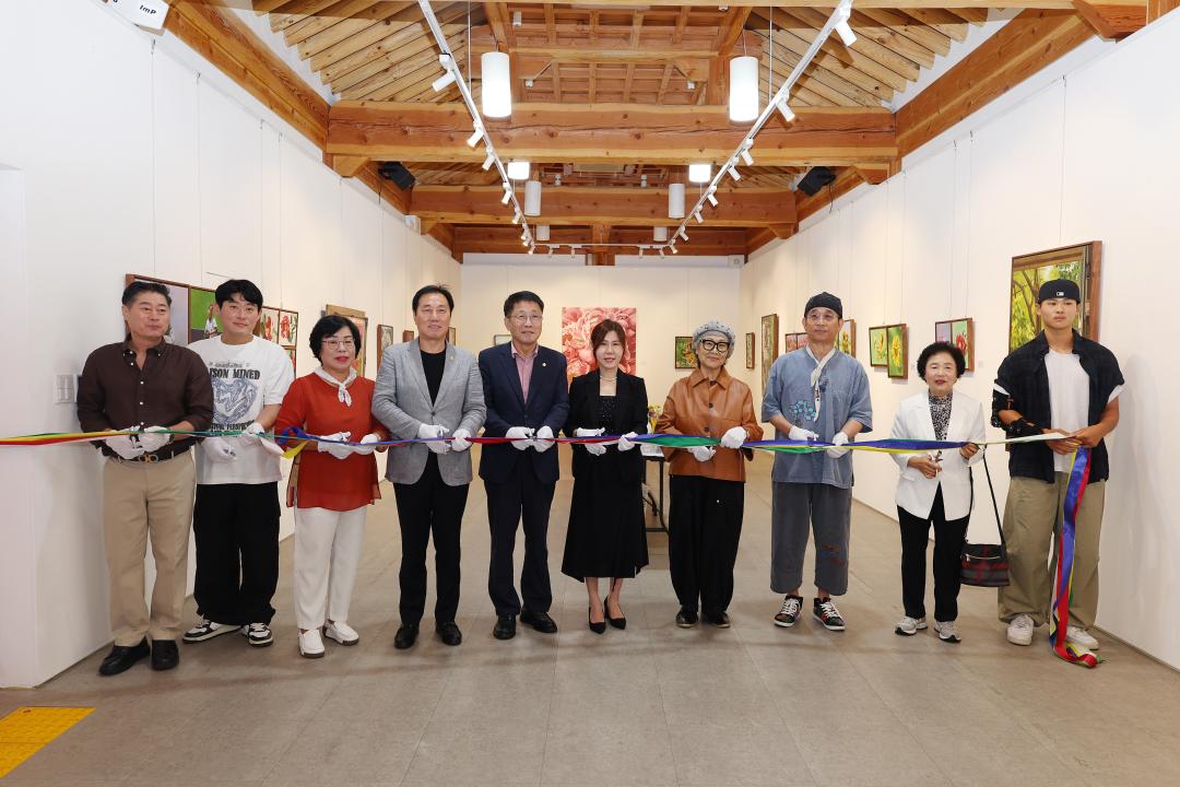 문화진흥기금사업 '빛과 영혼' 박정원 전시회