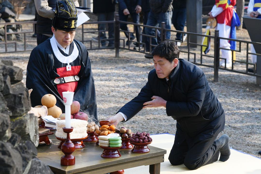 동이면 청마 탑신제